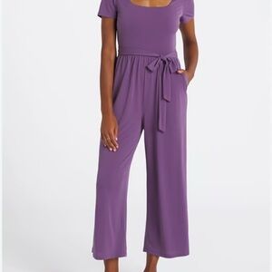 Kaleigh Purple Jumpsuit NWT size Small